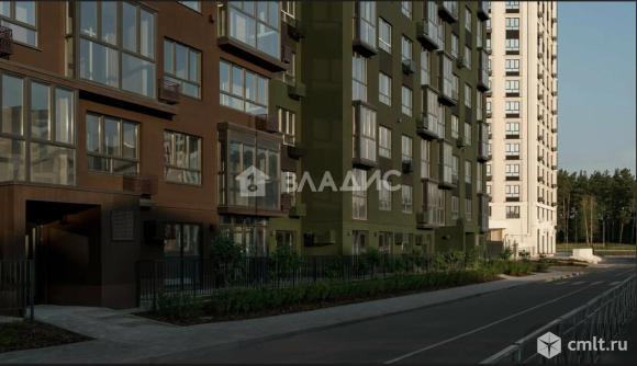 1-комнатная квартира 34,8 кв.м. Фото 1.