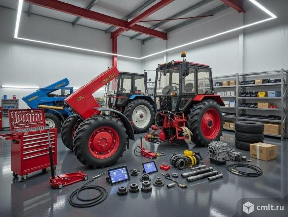 Ремонт и обслуживание тракторов МТЗ. Фото 1.