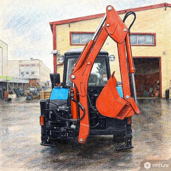 Экскаватор-погрузчик ЭО 2626. Фото 1.