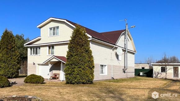 Жилой дом 352 м? с зимним садом, баней и гаражом на 13 сотках в Шлиссельбурге. Фото 1.