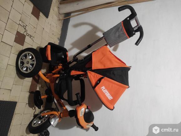 Прогулочная коляска-велосипед. Фото 1.