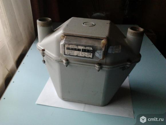 Счётчик газовый. Фото 1.