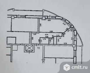 1-комнатная квартира 45,6 кв.м. Фото 16.