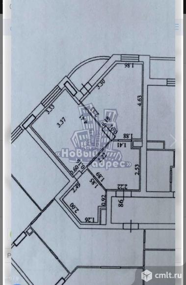1-комнатная квартира 42,5 кв.м. Фото 13.