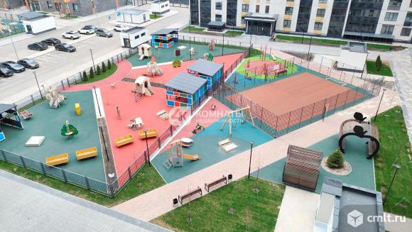 1-комнатная квартира 38,4 кв.м. Фото 1.