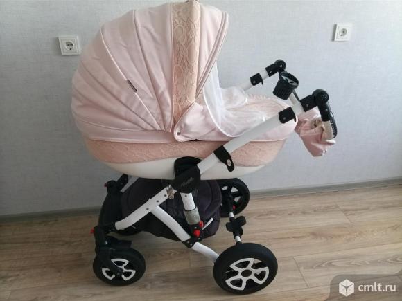 Продам коляску Адамекс Барлета 3в1. В комплекте идут адаптеры на автолюльку, сетка, дождевик, чехлы. Фото 1.