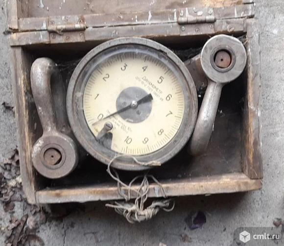 Динамометр 10 тн (весы). Фото 1.