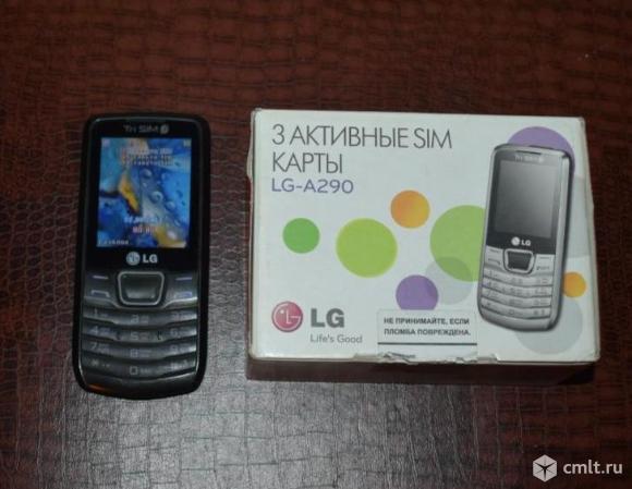 Телефон LG A290 с дефектом. Фото 1.