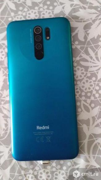 6.53" Смартфон Xiaomi Redmi 9 64 ГБ зеленый. Фото 1.