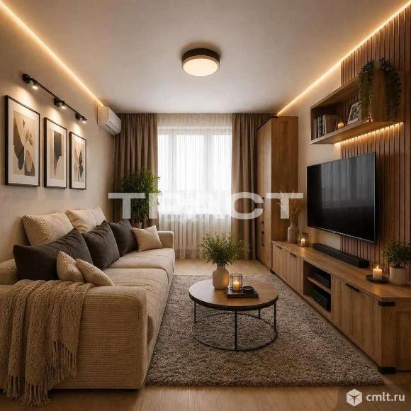 3-комнатная квартира 76 кв.м. Фото 1.