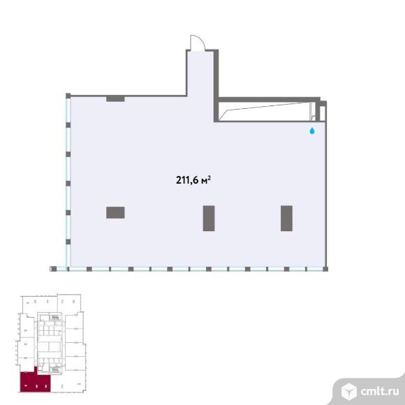Продажа офиса 211.6 м2. Фото 1.