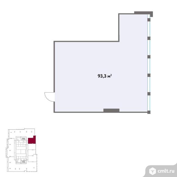 Продажа офиса 93.3 м2. Фото 1.