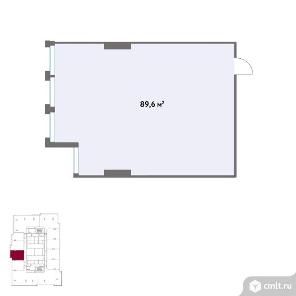 Продажа офиса 89.6 м2. Фото 1.
