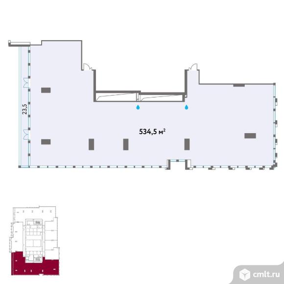 Продажа офиса 558 м2. Фото 1.