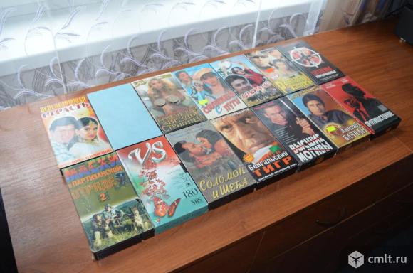 Сборник видеокассет VHS (14 шт). Фото 1.