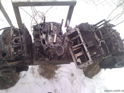 Субару Леон, запчасти ДВС ЕА82. Фото 1.