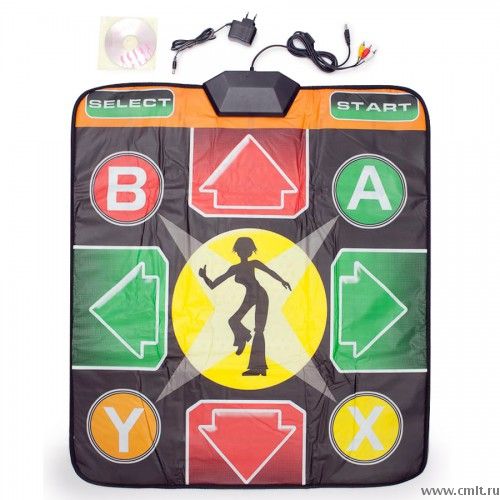 Танцевальный коврик для подключения к телевизору или компьютеру X-treme Dance Pad Platinum 