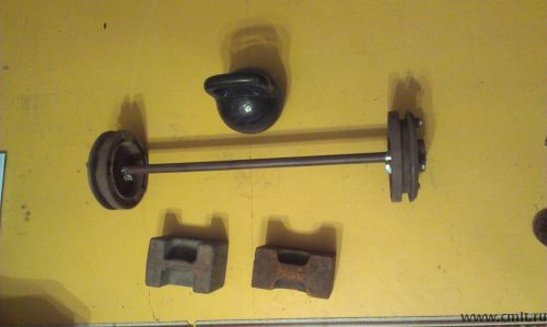 Продам штангу,гири квадратные,гирю разборную. Фото 1.