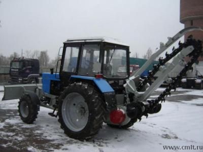 &nbsp;грунторез бара экскаватор ЭТЦ-1609