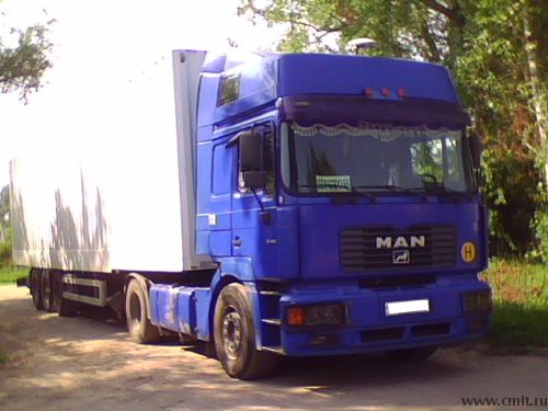 MAN Командор 19.464 тягач с полуприцепом. Фото 1.