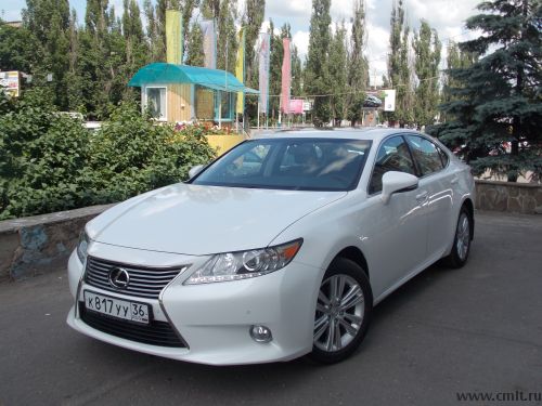 Lexus es 250 белый перламутр