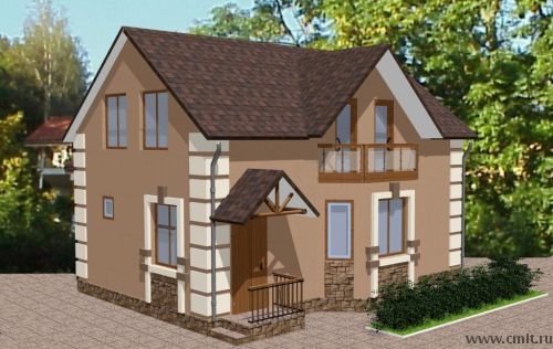 Домокомплект: клееный брус, профилированный брус. Фото 4.