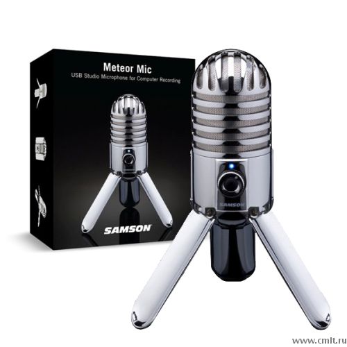 Студийный USB микрофон Samson Meteor Mic. Фото 1.