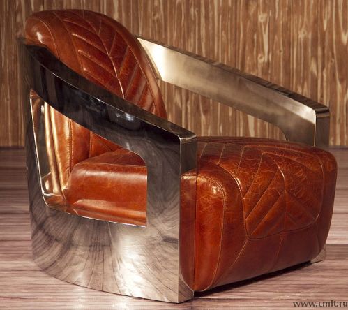 Продам кожаные винтажные кресла. Фото 1.