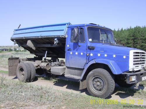 Зил 4331 переоборудован в самосвал. Фото 1.