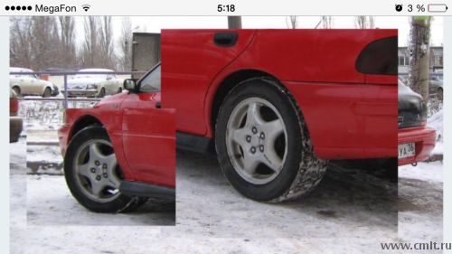 Оригинальные литые диски для Субару R15 5х100. Фото 3.