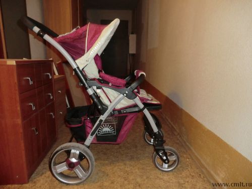 Коляска прогулочная Infinity Comfort Lux SH669. Фото 1.