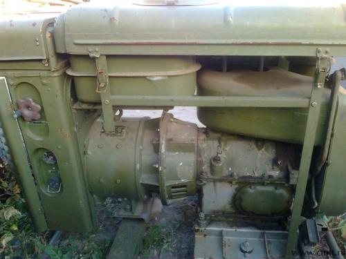 Генератор ГАБ 4-П-115 с двигателем  УД-2 М-1. Фото 1.