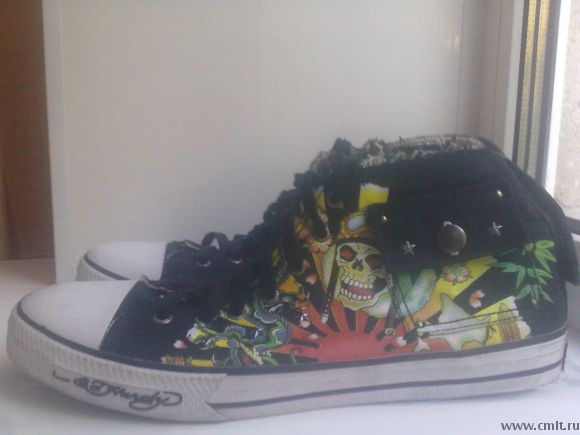Кеды фирмы Ed Hardy (Эд Харди). Фото 4.