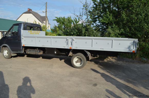 Грузоперевозки газель 5м длина грузов до 6м открытый борт - возможна верхняя погрузка. доставка по городу и межгород. металлопрофиль, профильные трубы, пиломатериалы.