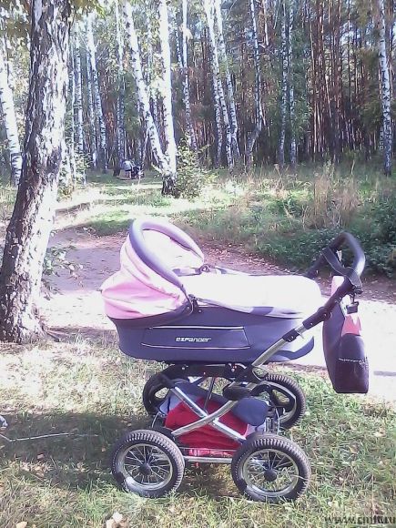 Коляска зима-лето, классика, 2 в 1, Bebetto Expander (Польша)