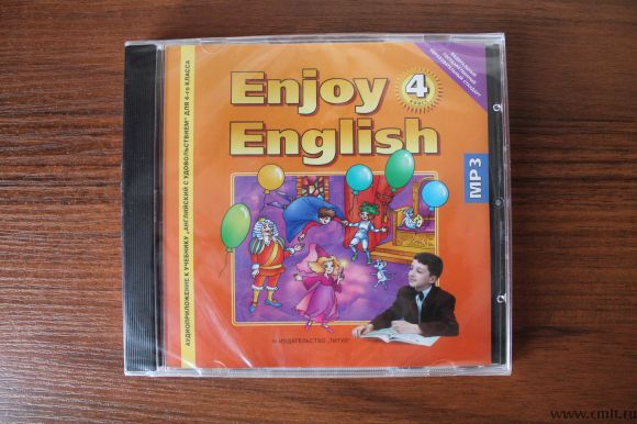 Диск для учебника Enjoy English (4 класс). Фото 1.