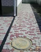 Тротуарная плитка. Виброукладка любой сложности. Фото 1.