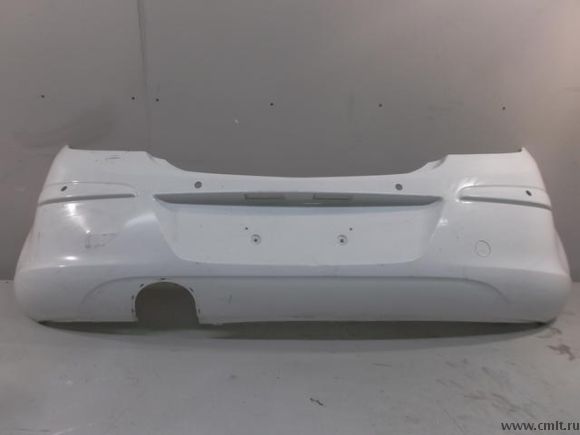 Бампер задний под парктроник OPEL CORSA D 06- 3D б/у А36 13179893. Фото 1.
