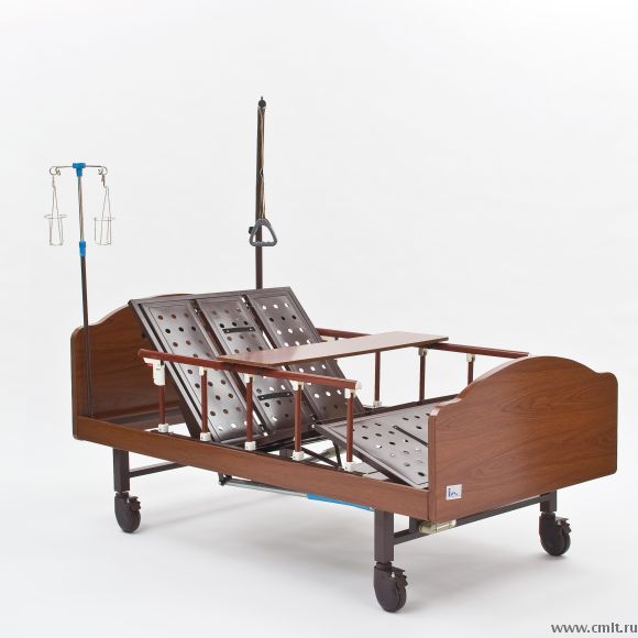 Медицинская кровать функциональная для лежачих больных. Фото 5.