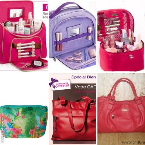 Сумки и косметички от Ив Роше и Пьер рико новые в упаковках. Фото 3.