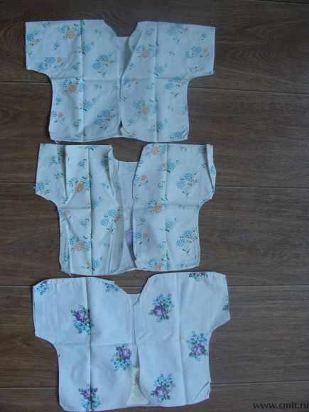 Распашонки, рубашечки. Фото 1.