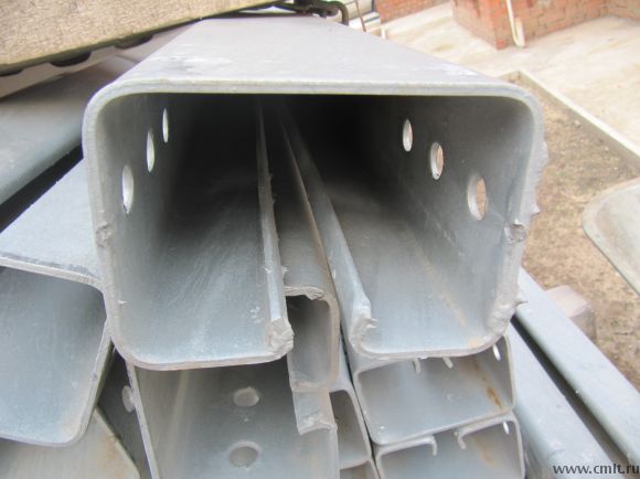 Труба квадратная оцинкованная.