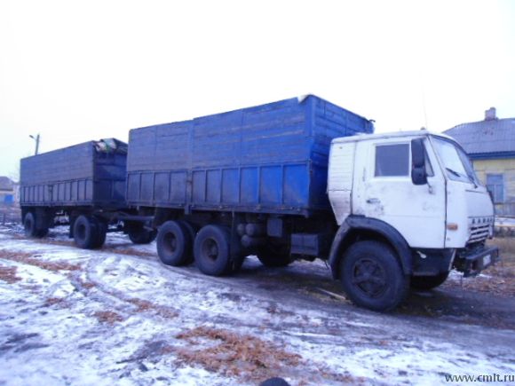 Камаз 5320 зерновоз. Фото 1.