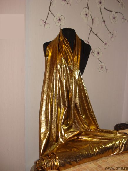 Золотой трикотаж. Фото 1.