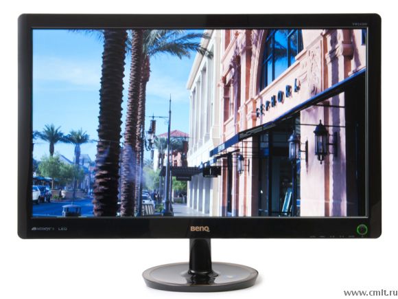 Монитор BenQ 24 дюйма, FullHD, MVA-матрица. Фото 3.