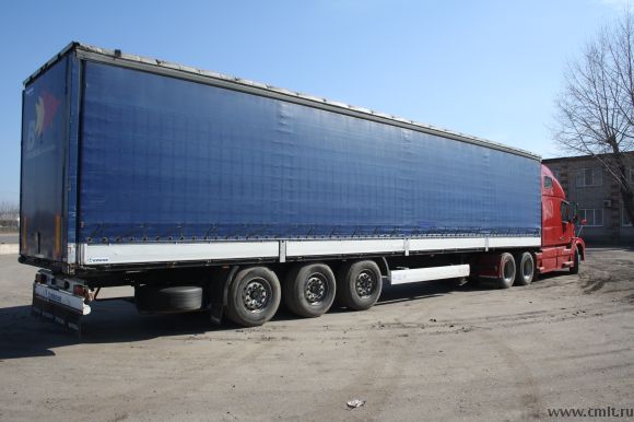 Седельный тягач volvo vnl (американец) и п/прицеп krone.. Фото 4.