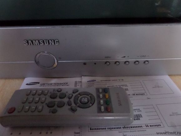 Цветной телевизор SAMSUNG диагональ 21(55см)Б/У. Фото 5.