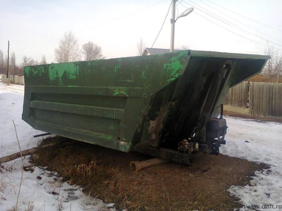 Кузов с подрамником на Самосвал (совок) 55111. Фото 2.