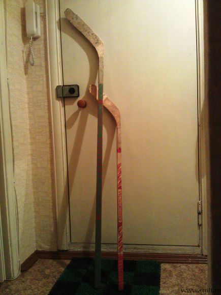 Хоккейные клюшки СССР. Фото 1.