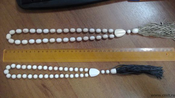 Четки из бивня мамонта. Фото 1.